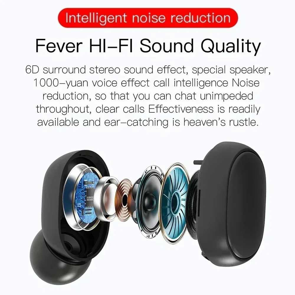 TWS Bluetooth Earphones Wirele - Type C Wired Earphones With Mic review and price