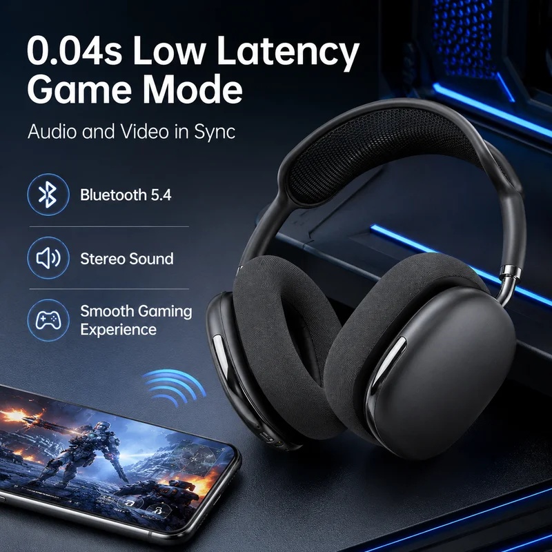 Over Ear ANC Wireless Bluetoot - Anc Wireless Over Ear Headphones review and price