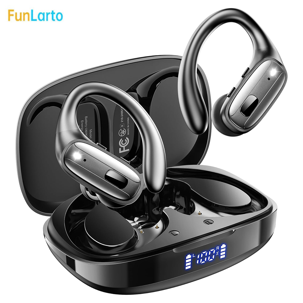 Sports Bluetooth 5.3 Headphone - Type C Wired Earphones With Mic review and price