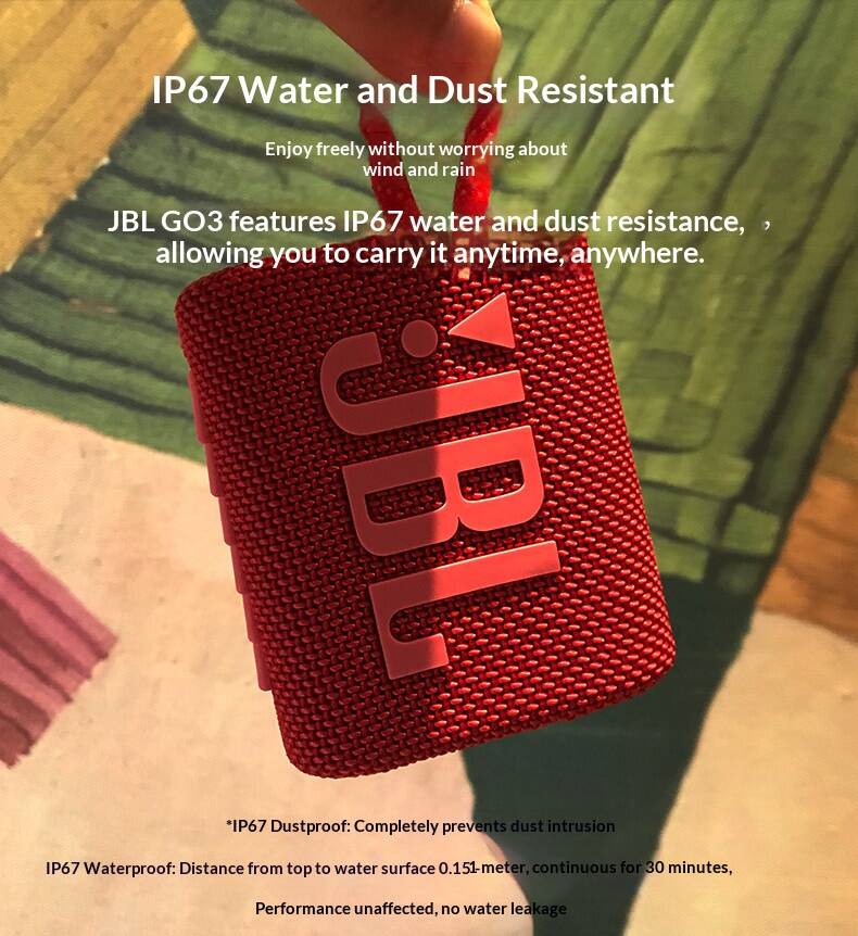 Ferry Camp Box JBL GO3 Bluetoo - Portable Bluetooth Speaker Waterproof Ipx7 review and price
