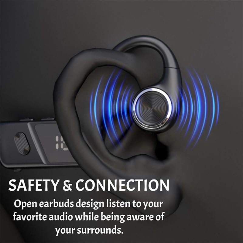 B27B Open Ear Bone Conduction  - Bone Conduction Running Headphones review and price