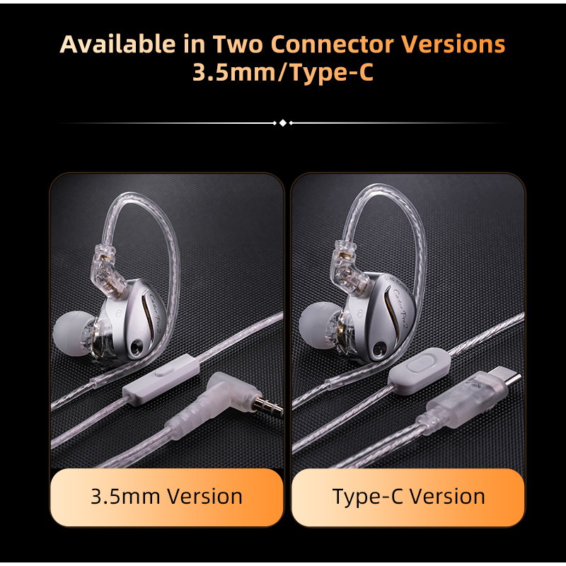 KZ Castor Pro 2 HiFi IEM Earph - Type C Wired Earphones With Mic review and price