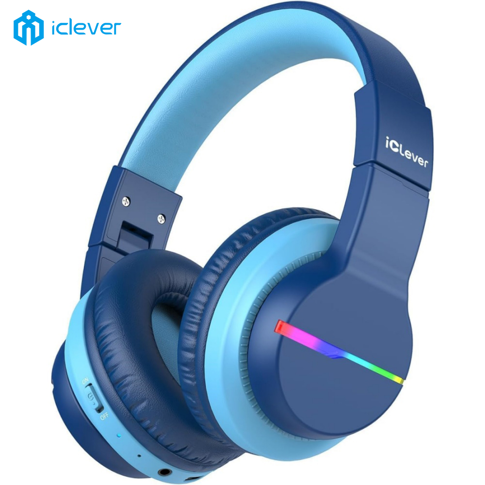 iClever BTH12 Kids Bluetooth H - Anc Wireless Over Ear Headphones review and price