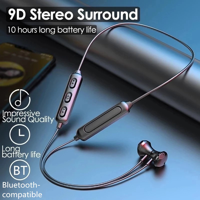 Wireless Bluetooth 5.0 Earphon - Magnetic Neckband Sports Earphones review and price