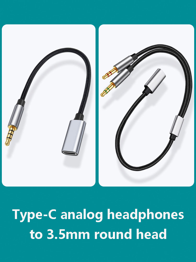 3.5mm Male to Type-C Aux Audio - Type C Wired Earphones With Mic review and price