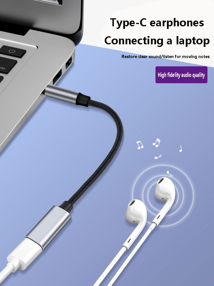 3.5mm Male to Type-C Aux Audio - Type C Wired Earphones With Mic review and price