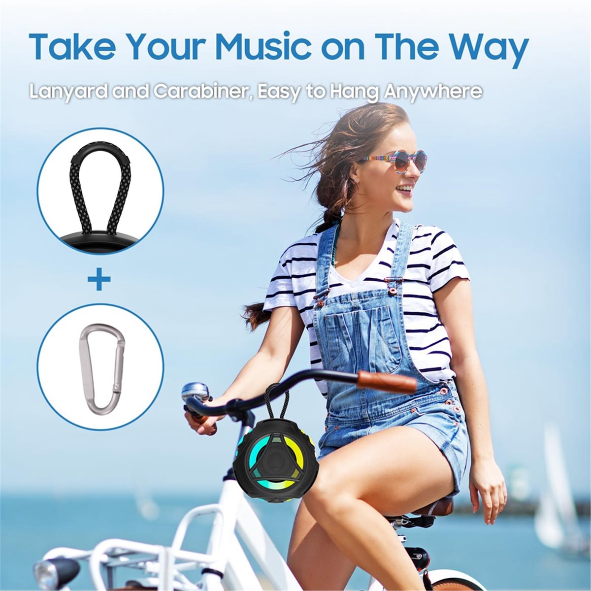 Mini Bluetooth Shower Speaker  - Portable Bluetooth Speaker Waterproof Ipx7 review and price