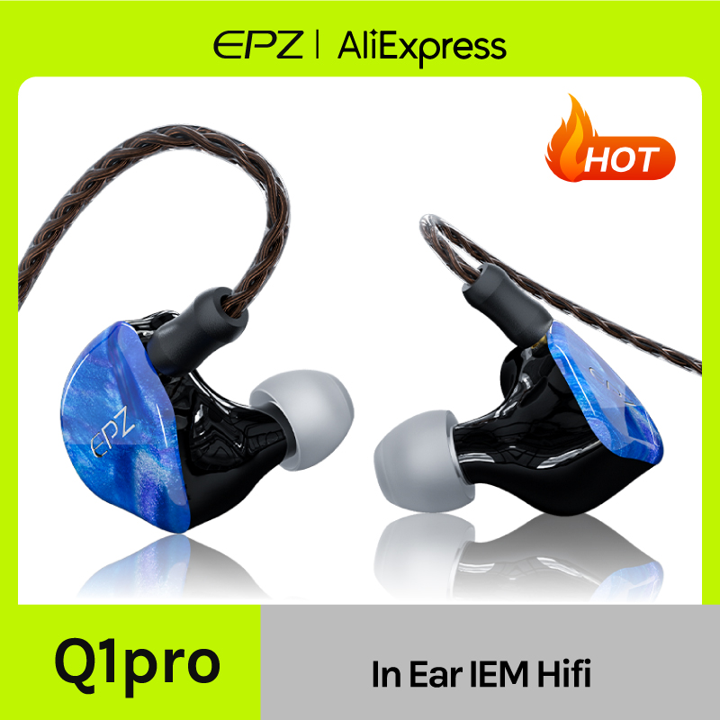 EPZ Q1 Pro Yunshuilan Earphone - Planar Magnetic Iem Earphones review and price
